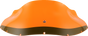 Klock Werks Ice Flare Windshield in Orange Ice for FXRP Fairings, KWW-02-0608