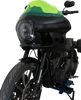 KLOCK WERKS Ice Flare Windshield for FXRP Fairings, Green Ice, KWW-02-0610