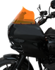 Klock Werks Ice Flare Windshield in Orange Ice for FXRP Fairings, KWW-02-0608