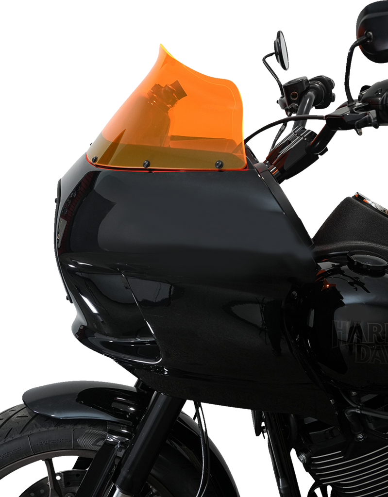 Klock Werks Ice Flare Windshield in Orange Ice for FXRP Fairings, KWW-02-0608