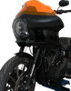 Klock Werks Ice Flare Windshield in Orange Ice for FXRP Fairings, KWW-02-0608