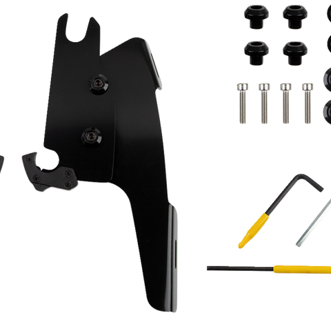 MEMPHIS SHADES Batwing Mounting Kit - Black - MEB2071 for Chief Bobber - Team Dream Rides