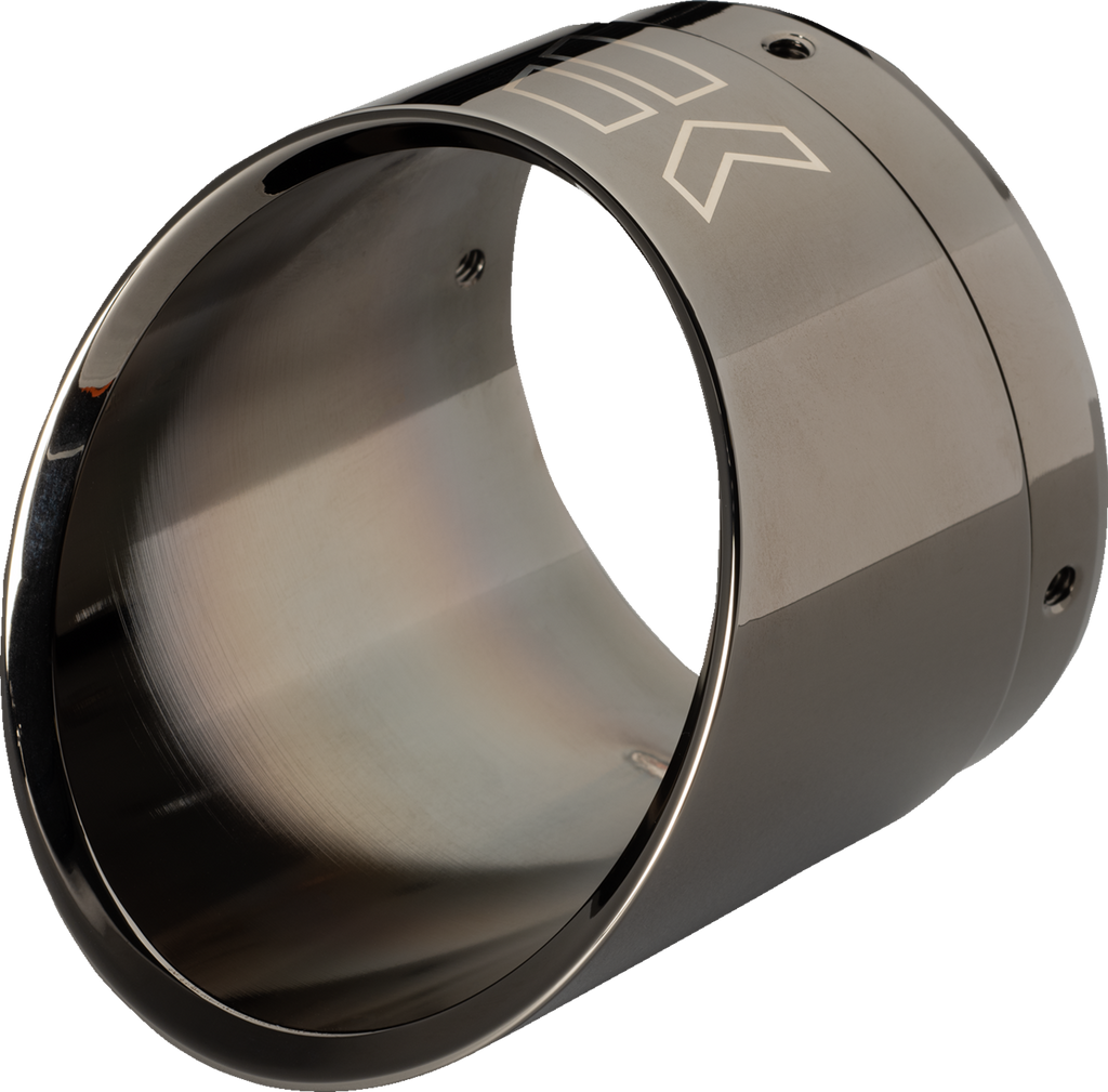 Khrome Werks Eclipse® Edge End Cap Tip 201719P for 4-1/2-Inch Mufflers