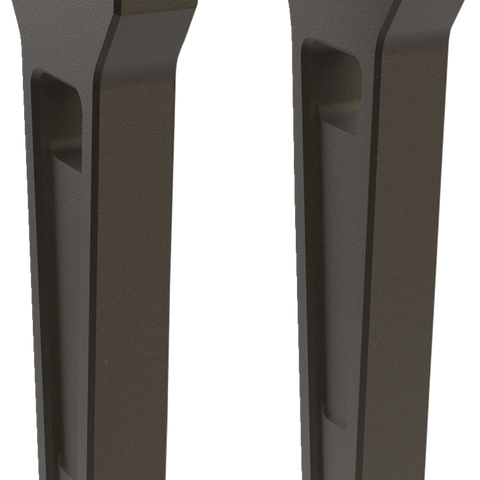 LA CHOPPERS Risers - Straight - 8