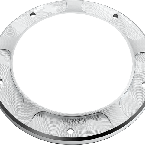 LA CHOPPERS Derby Cover - County Line - Raw for 2018-2024 Harley-Davidson Softail - Part LA-P106-02