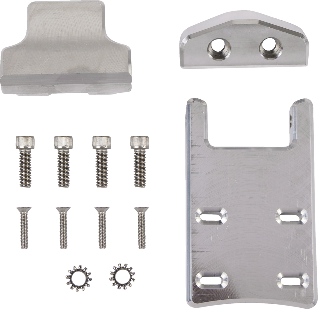 LA Choppers Power Vision Mount for LA-7397-04R - Raw Finish