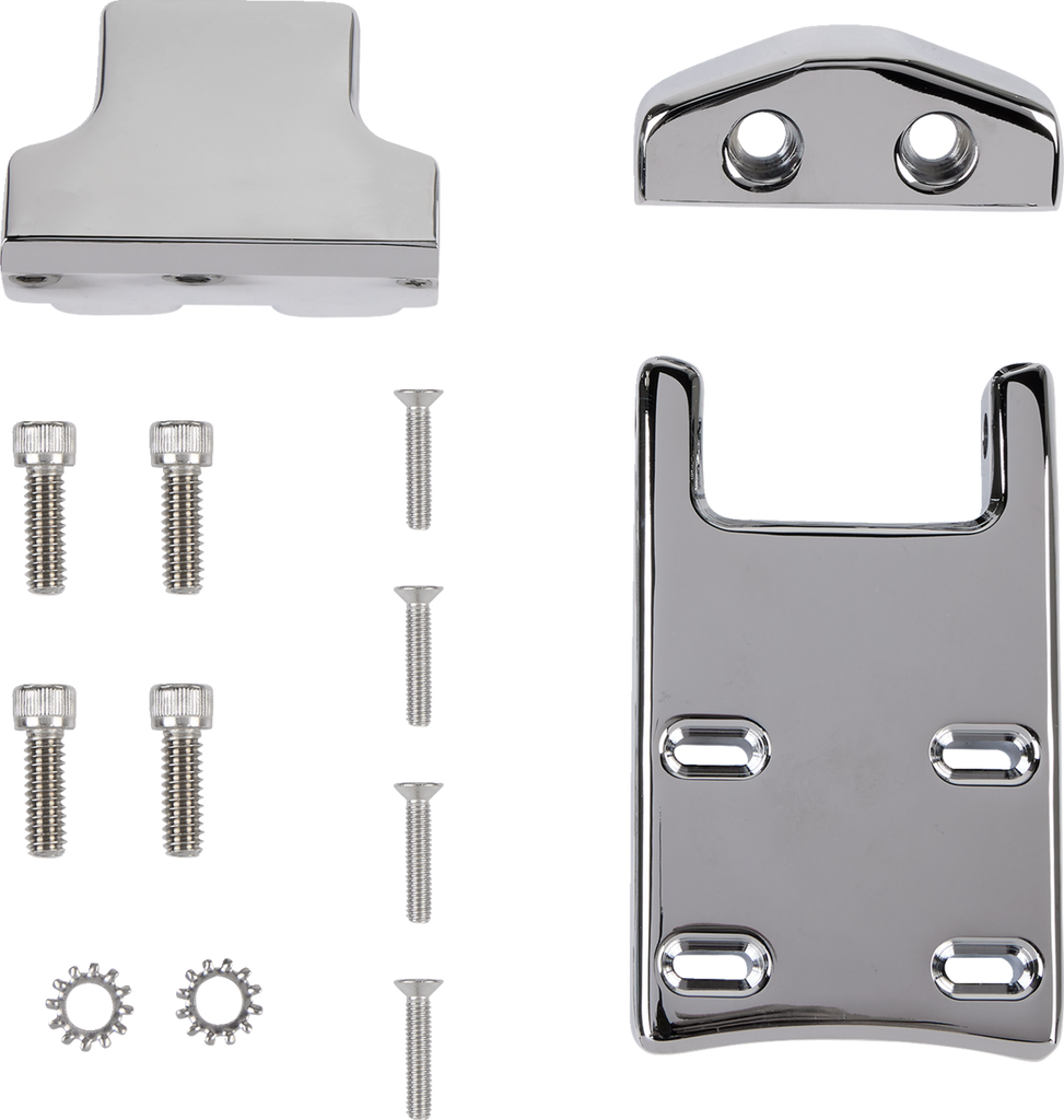 LA Choppers Power Vision Mount - Chrome LA-7397-04C for LA Choppers Performance Risers and OG Powervision