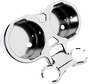 LA CHOPPERS T-Bar Gauge Mount - Dual - Chrome - 1.50" Diameter LA-7398-22C - Team Dream Rides