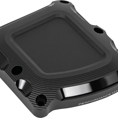 PERFORMANCE MACHINE (PM) Race Series Transmission Cover - Black Ops - M8 0203-2021-SMB - Team Dream Rides