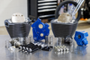 S&S CYCLE 129" Power Package Engine Performance Kit for M8 – Chain Drive, Oil Cooled, Highlighted Fins – Part 310-1225