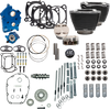 S&S Cycle 132" Power Package Engine Performance Kit for M8 with Gear Drive and Water Cooling - Part 310-1236