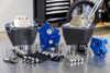 S&S Cycle 129" Power Package Engine Performance Kit for M8 - Gear Drive, Oil Cooled with Highlighted Fins (Part No. 310-1227)