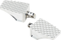 LA Choppers County Line Billet Foot Pegs - Front - Raw (Part Number: LA-P100-01)