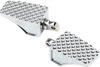 LA Choppers County Line Billet Foot Pegs - Front Pair, Chrome – Part Number LA-P100-01C