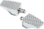 LA Choppers County Line Billet Foot Pegs - Front Pair, Chrome – Part Number LA-P100-01C