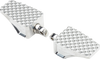 LA Choppers County Line Billet Foot Pegs - Front - Raw (Part Number: LA-P100-01)