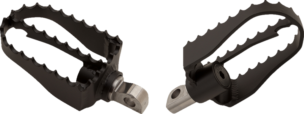 BURLY BRAND MX Foot Pegs - Driver and Passenger Black B13-1009B