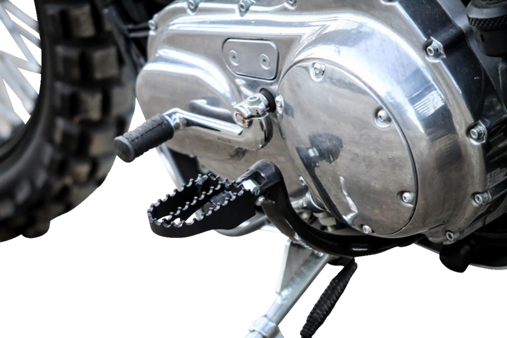 BURLY BRAND MX Foot Pegs - Driver and Passenger Black B13-1009B