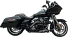 TRASK Tornado Turbo Performance Kit for Harley M8 Engines - Black with Black Exhaust (Part Number TM-7600-BK)
