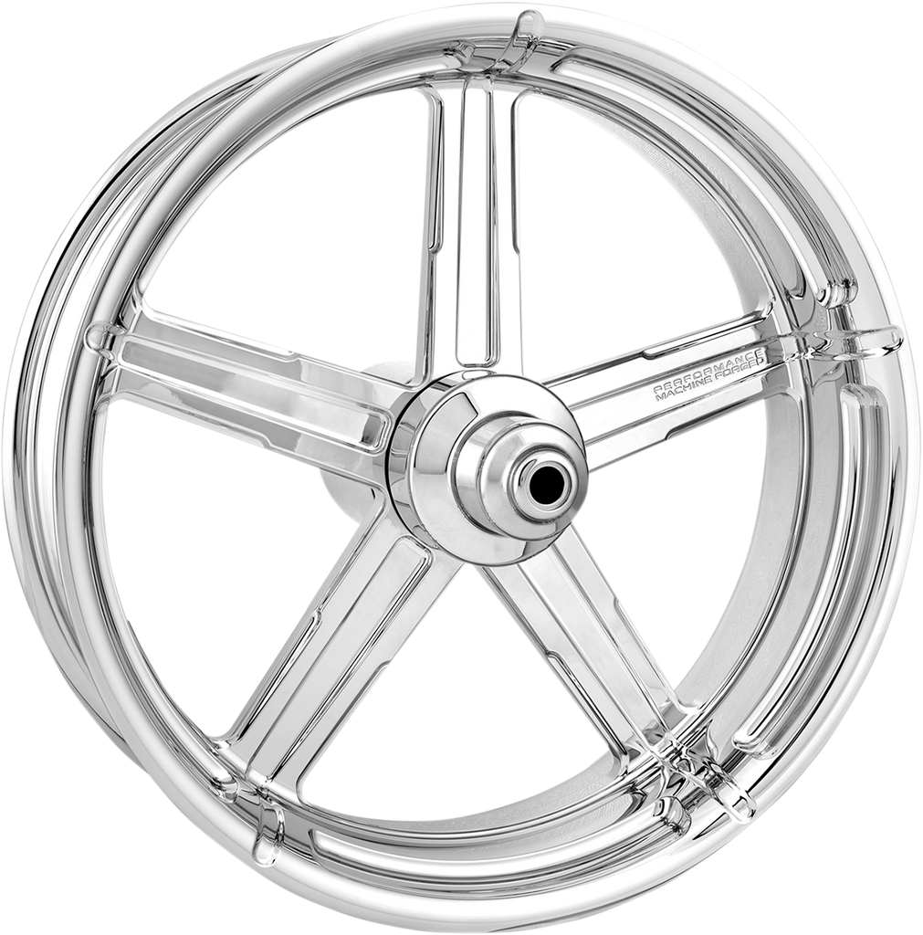 PERFORMANCE MACHINE (PM) Wheel - Formula - Front - Dual Disc/without ABS - Chrome - 21x3.5 - '08+ FL 12027106FRMAJCH