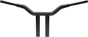 LA CHOPPERS Handlebar - One-Piece Kagefighter - 12" x 1-1/2" - Black LA-7343-12B - Team Dream Rides