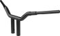LA CHOPPERS Handlebar - One-Piece Kagefighter - 10" x 1-1/2" - Black LA-7343-10B - Team Dream Rides