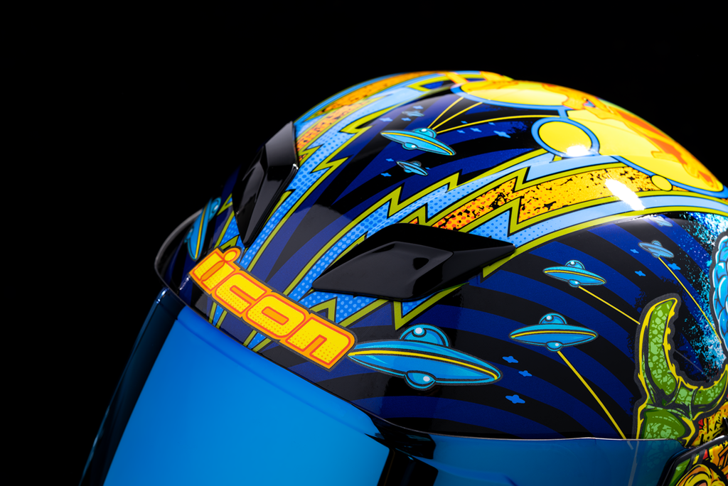 ICON Airflite™ Helmet Bugoid Blitz Blue Large - Part 0101-15549