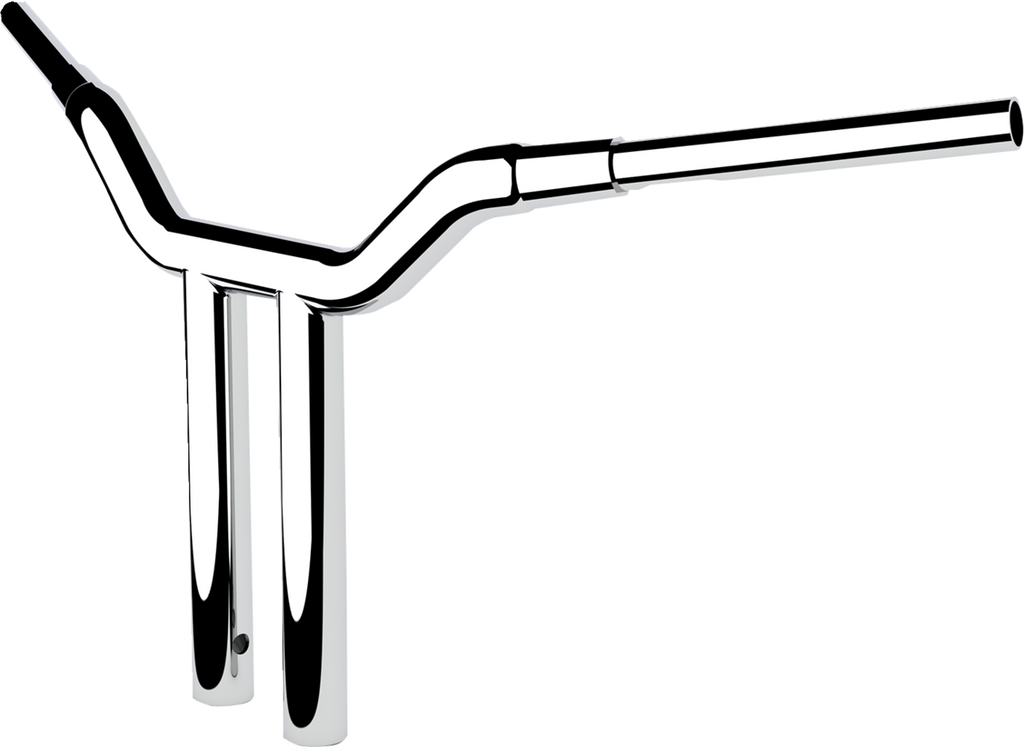 LA CHOPPERS Handlebar - One-Piece Kagefighter - 14" x 1-1/2" - Chrome LA-7343-14 - Team Dream Rides