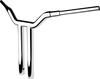LA CHOPPERS Handlebar - One-Piece Kagefighter - 16" x 1-1/2" - Chrome LA-7343-16 - Team Dream Rides