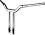 LA CHOPPERS Handlebar - One-Piece Kagefighter - 16" x 1-1/2" - Chrome LA-7343-16 - Team Dream Rides