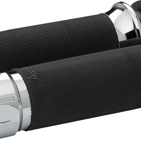 KHROME WERKS Klassic Grips with Custom Contour and Chrome Finish - Part 500285