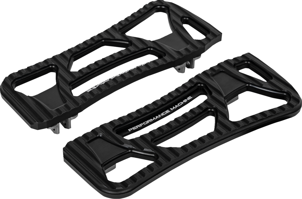PERFORMANCE MACHINE (PM) Drifter Floorboards - Rider - Black Ops - FL 0036-1025-SMB - Team Dream Rides