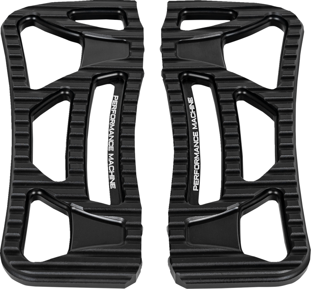 PERFORMANCE MACHINE (PM) Drifter Floorboards - Rider - Black Ops - FL 0036-1025-SMB - Team Dream Rides