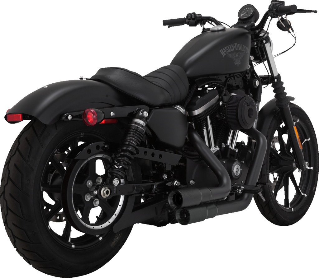 Vance & Hines Mini Grenades Exhaust System Matte Black Part 46884