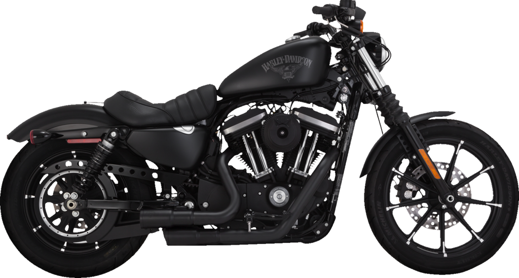 Vance & Hines Mini Grenades Exhaust System Matte Black Part 46884