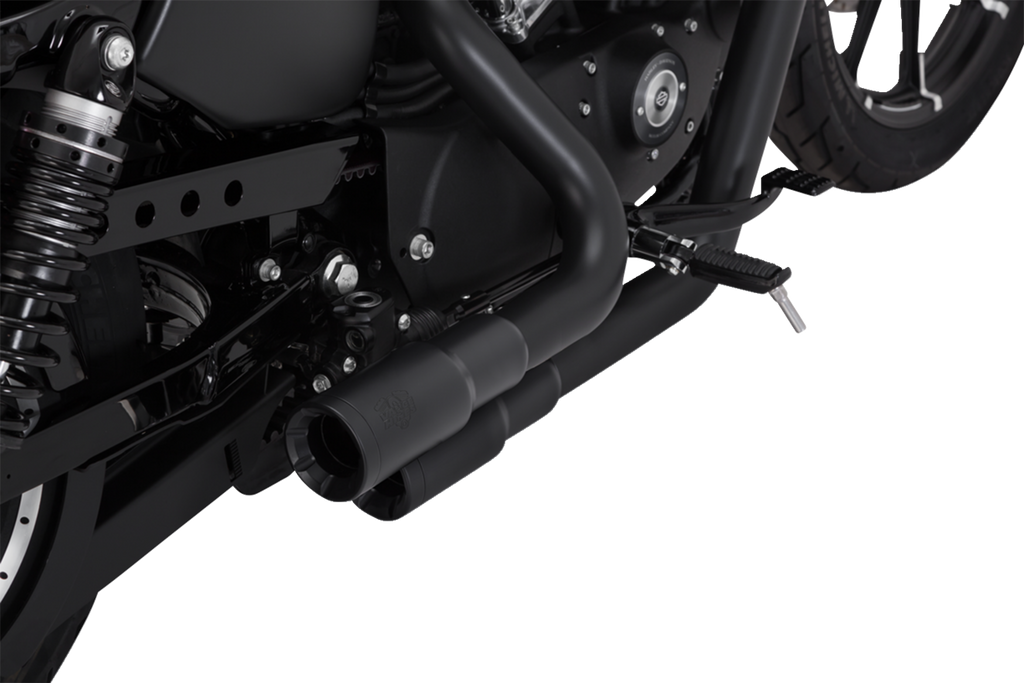 Vance & Hines Mini Grenades Exhaust System Matte Black Part 46884