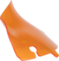 Klock Werks Kolor Flare Windshield for 2014-2025 Harley-Davidson FLH, FLHT and FLHX, Orange, KWW-01-0675