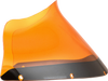 Klock Werks Kolor Flare Windshield 9-Inch Orange for FXRP, KWW-02-0612