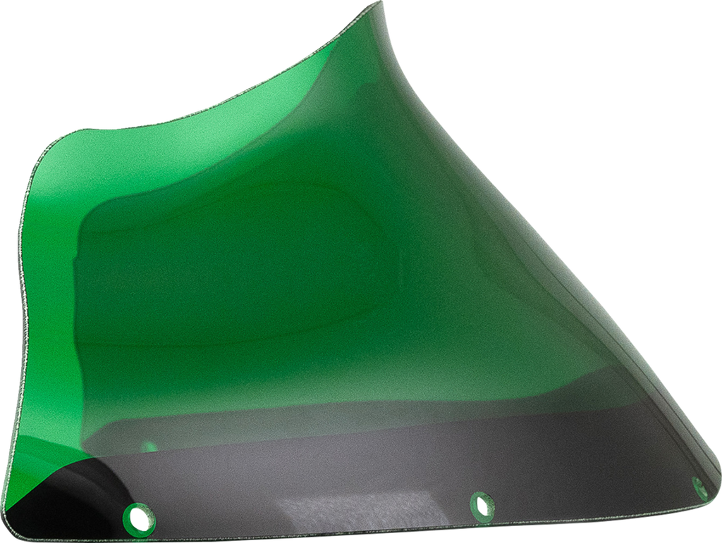 Klock Werks Kolor Flare Green Windshield for FXRP, KWW-02-0613