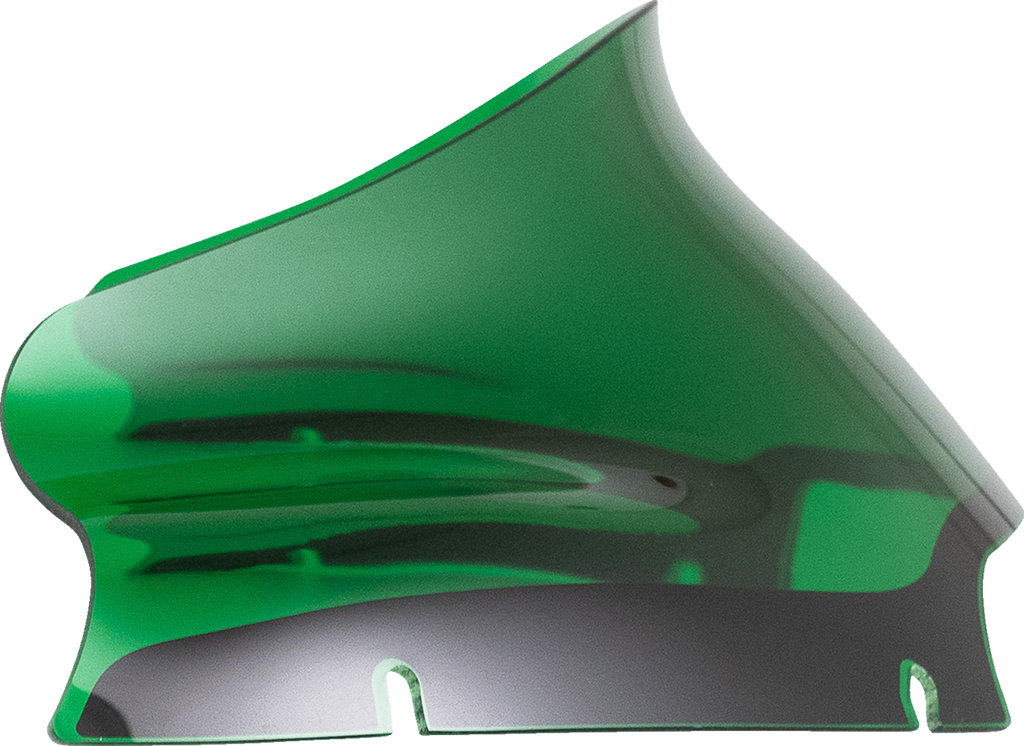 Klock Werks Kolor Flare Windshield, 6-Inch Green for 2015–2025 FLTR, KWW-01-0664
