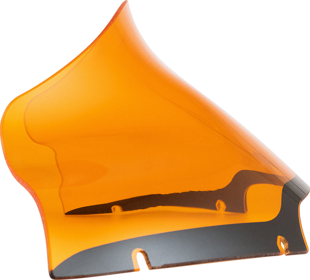 Klock Werks Kolor Flare Windshield, Orange, for 2015-2025 FLTR, KWW-01-0668