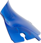KLOCK WERKS Kolor Flare Windshield for 2014–2025 Harley-Davidson FLH, FLHT and FLHX, Blue, KWW-01-0679