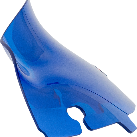 KLOCK WERKS Kolor Flare Windshield for 2014–2025 Harley-Davidson FLH, FLHT and FLHX, Blue, KWW-01-0679