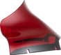 Klock Werks Kolor Flare Windshield Red for 2015–2025 FLTR, KWW-01-0670