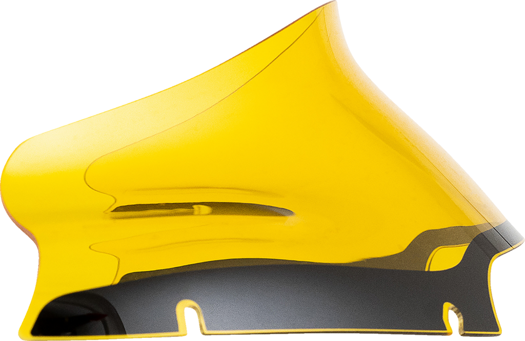 KLOCK WERKS Kolor Flare Windshield Yellow for 2015-2025 Harley-Davidson FLTR, KWW-01-0662