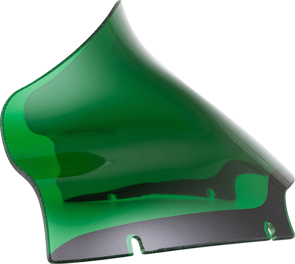 Klock Werks Kolor Flare Windshield Green for 2015-2025 FLTR, KWW-01-0671