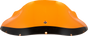 Klock Werks Kolor Flare Windshield 9-Inch Orange for FXRP, KWW-02-0612