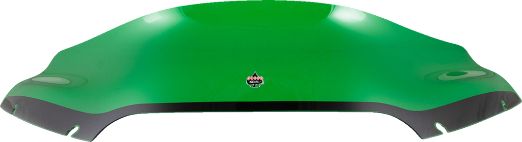 Klock Werks Kolor Flare Windshield, 6-Inch Green for 2015–2025 FLTR, KWW-01-0664
