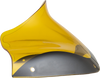 Klock Werks Kolor Flare Windshield, Yellow, 1998-2013 FLTR, KWW-01-0690