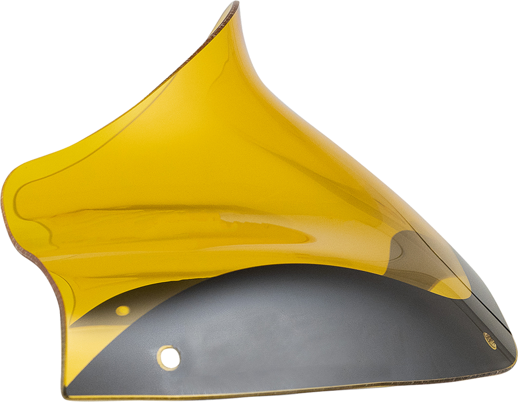 Klock Werks Kolor Flare Windshield, Yellow, 1998-2013 FLTR, KWW-01-0690